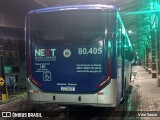 Next Mobilidade - ABC Sistema de Transporte 80.405 na cidade de Ribeirão Pires, São Paulo, Brasil, por Vitor Souza. ID da foto: :id.