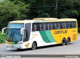 Empresa Gontijo de Transportes 12825 na cidade de Santa Luzia, Minas Gerais, Brasil, por Moisés Magno. ID da foto: :id.