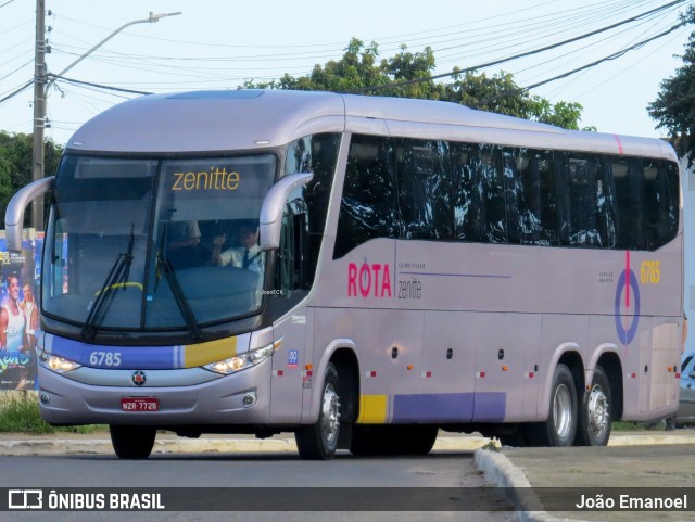 Rota Transportes Rodoviários 6785 na cidade de Vitória da Conquista, Bahia, Brasil, por João Emanoel. ID da foto: 11786729.