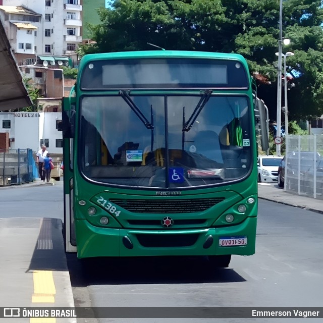 OT Trans - Ótima Salvador Transportes 21384 na cidade de Salvador, Bahia, Brasil, por Emmerson Vagner. ID da foto: 11790740.