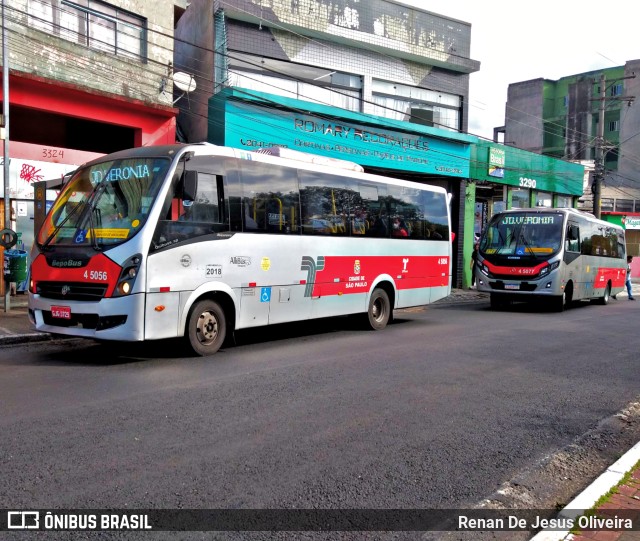 Allibus Transportes 4 5056 na cidade de São Paulo, São Paulo, Brasil, por Renan De Jesus Oliveira. ID da foto: 11790044.