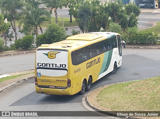 Empresa Gontijo de Transportes 14470 na cidade de Americana, São Paulo, Brasil, por Gilson de Souza Junior. ID da foto: 11790055.
