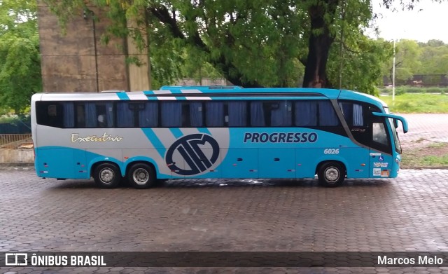 Auto Viação Progresso 6026 na cidade de João Pessoa, Paraíba, Brasil, por Marcos Melo. ID da foto: 11790727.