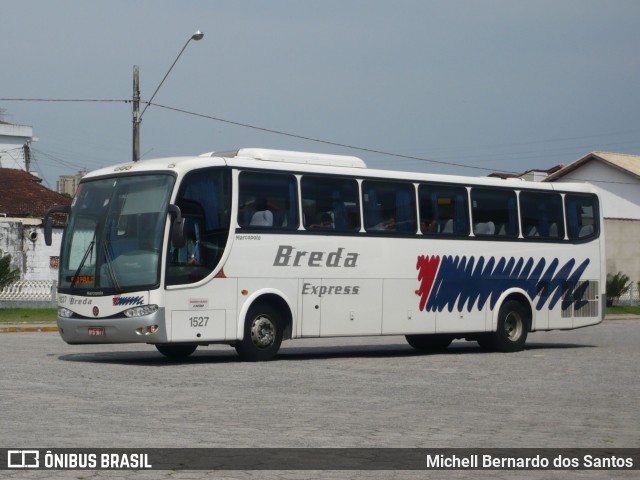 Breda Transportes e Serviços 1527 na cidade de Mongaguá, São Paulo, Brasil, por Michell Bernardo dos Santos. ID da foto: 11790677.