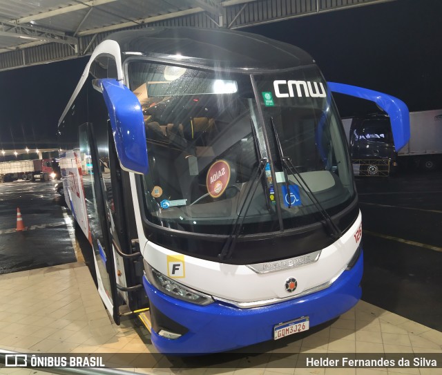 CMW Transportes 1267 na cidade de Mogi Guaçu, São Paulo, Brasil, por Helder Fernandes da Silva. ID da foto: 11794589.