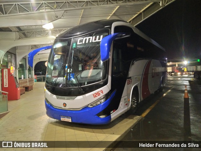 CMW Transportes 1267 na cidade de Mogi Guaçu, São Paulo, Brasil, por Helder Fernandes da Silva. ID da foto: 11794584.