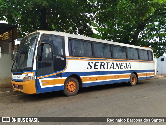 Viação Sertaneja 480 na cidade de Papagaios, Minas Gerais, Brasil, por Reginaldo Barbosa dos Santos. ID da foto: 11793922.