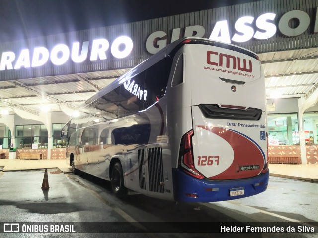 CMW Transportes 1267 na cidade de Mogi Guaçu, São Paulo, Brasil, por Helder Fernandes da Silva. ID da foto: 11794579.