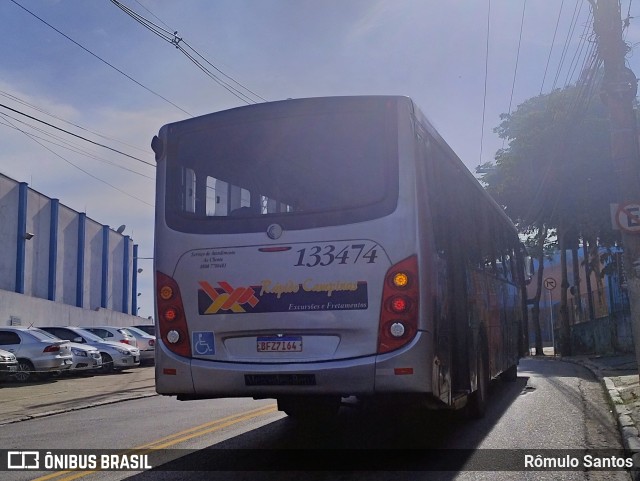 Rápido Campinas 133474 na cidade de Cajamar, São Paulo, Brasil, por Rômulo Santos. ID da foto: 11796926.