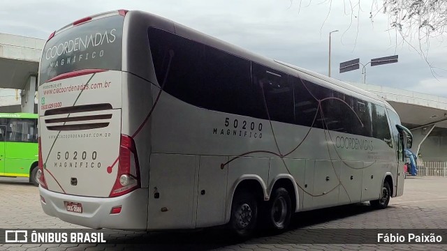 Companhia Coordenadas de Transportes 50200 na cidade de Belo Horizonte, Minas Gerais, Brasil, por Fábio Paixão. ID da foto: 11796810.
