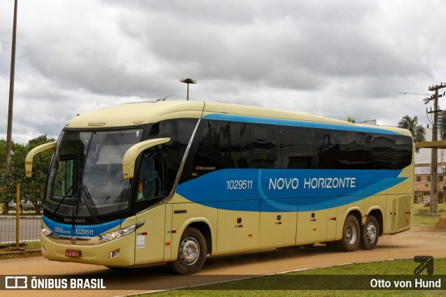 Viação Novo Horizonte 1029511 na cidade de Anápolis, Goiás, Brasil, por Otto von Hund. ID da foto: 11800179.