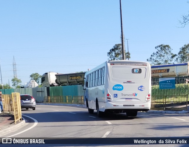Serramar Transporte Coletivo 14306 na cidade de Serra, Espírito Santo, Brasil, por Wellington  da Silva Felix. ID da foto: 11800256.