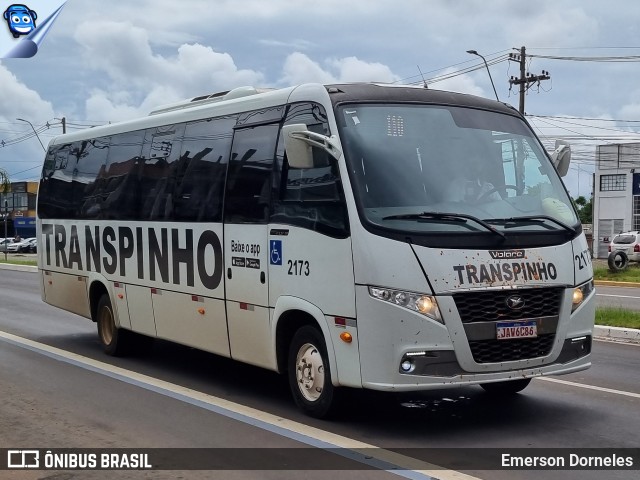 Trans Pinho Turismo 2173 na cidade de Gravataí, Rio Grande do Sul, Brasil, por Emerson Dorneles. ID da foto: 11798326.