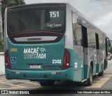 SIT Macaé Transportes 2302 na cidade de Macaé, Rio de Janeiro, Brasil, por Luiz Eduardo Lopes da Silva. ID da foto: :id.