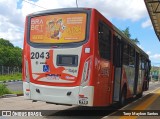 Itajaí Transportes Coletivos 2043 na cidade de Campinas, São Paulo, Brasil, por Tony Maykon Santos. ID da foto: :id.