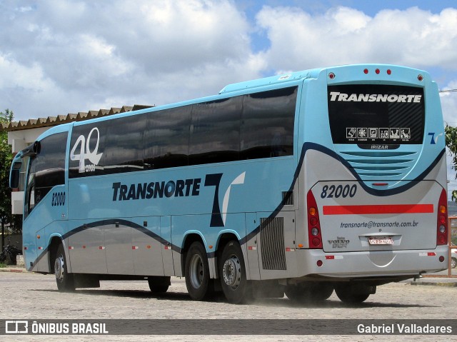 Transnorte - Transporte e Turismo Norte de Minas 82000 na cidade de Vitória da Conquista, Bahia, Brasil, por Gabriel Valladares. ID da foto: 11801311.