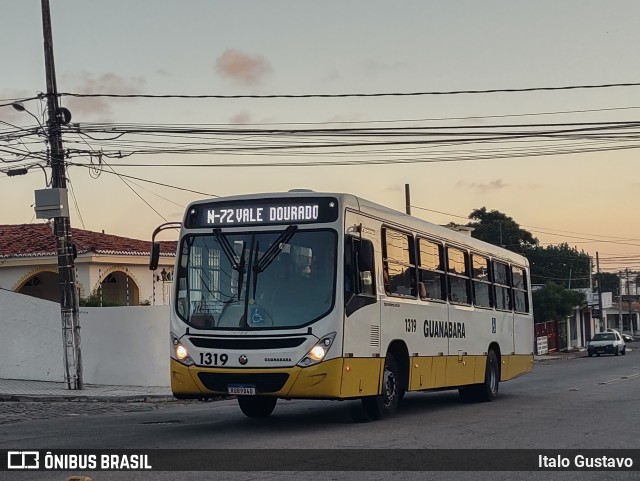 Transportes Guanabara 1319 na cidade de Natal, Rio Grande do Norte, Brasil, por Italo Gustavo. ID da foto: 11802290.