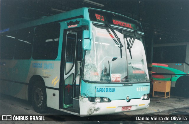 Rápido Brasília 151882 na cidade de Guará, Distrito Federal, Brasil, por Danilo Vieira de Oliveira. ID da foto: 11803609.