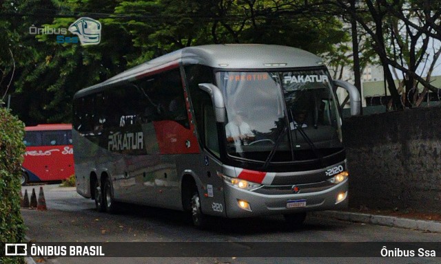Pakatur 2120 na cidade de Salvador, Bahia, Brasil, por Ônibus Ssa. ID da foto: 11805432.