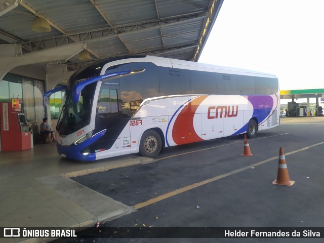 CMW Transportes 1267 na cidade de Mogi Guaçu, São Paulo, Brasil, por Helder Fernandes da Silva. ID da foto: 11803852.