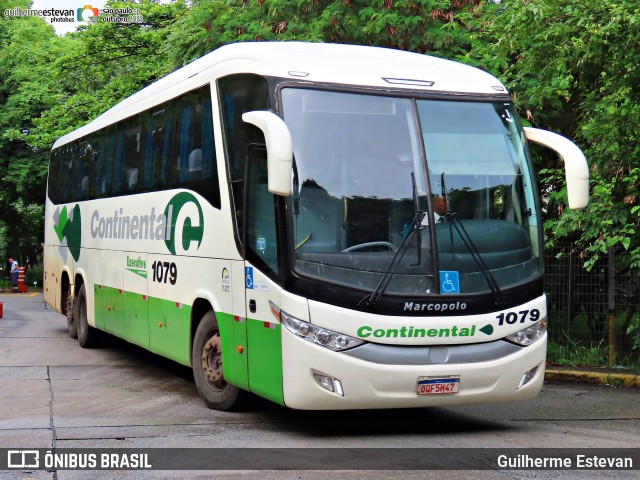 Viação Continental de Transportes 1079 na cidade de São Paulo, São Paulo, Brasil, por Guilherme Estevan. ID da foto: 11805981.