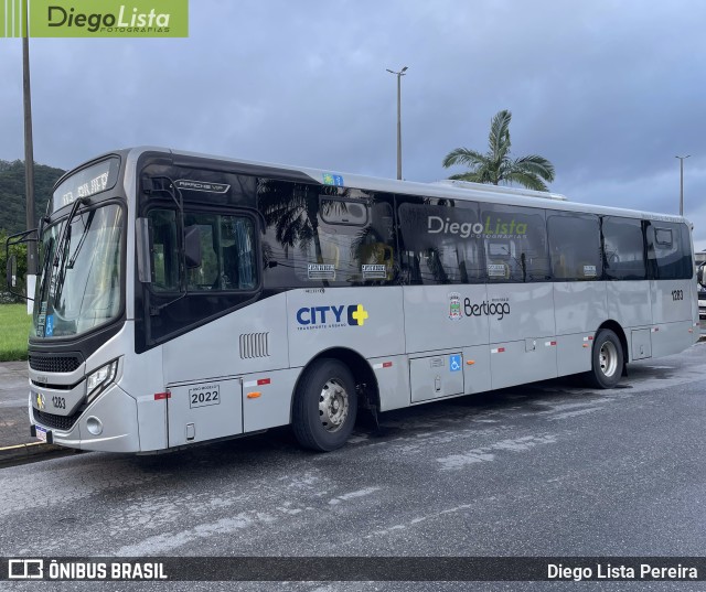 City Transporte Urbano Intermodal - Bertioga 1283 na cidade de Bertioga, São Paulo, Brasil, por Diego Lista Pereira. ID da foto: 11804123.