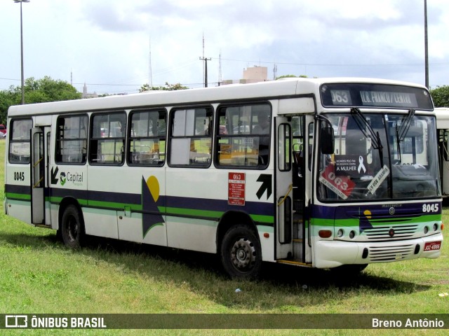 Capital Transportes 8045 na cidade de Aracaju, Sergipe, Brasil, por Breno Antônio. ID da foto: 11811504.