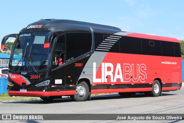 Lirabus 26001 na cidade de São Paulo, São Paulo, Brasil, por José Augusto de Souza Oliveira. ID da foto: 11813771.