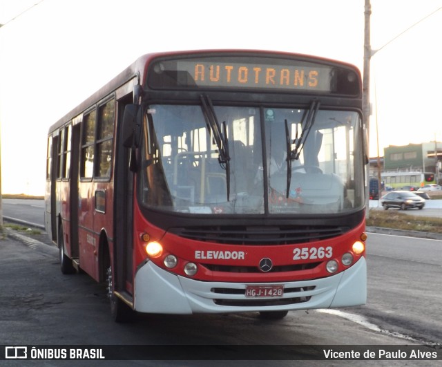 Autotrans > Turilessa 25263 na cidade de Belo Horizonte, Minas Gerais, Brasil, por Vicente de Paulo Alves. ID da foto: 11812283.