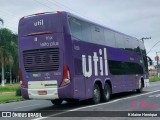 UTIL - União Transporte Interestadual de Luxo 11608 na cidade de Juiz de Fora, Minas Gerais, Brasil, por Kirlaine Henrique. ID da foto: :id.