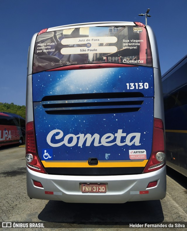 Viação Cometa 13130 na cidade de São Paulo, São Paulo, Brasil, por Helder Fernandes da Silva. ID da foto: 11814142.