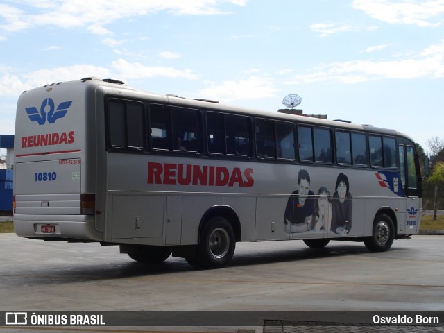 Reunidas Transportes Coletivos 10810 na cidade de União da Vitória, Paraná, Brasil, por Osvaldo Born. ID da foto: 11815680.