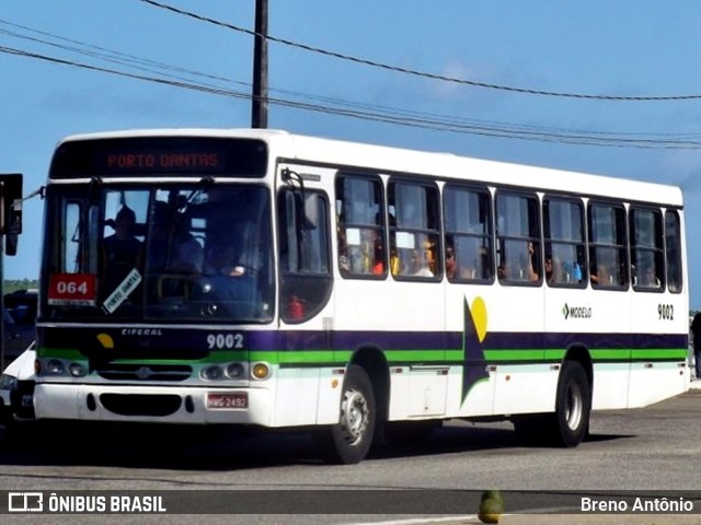 Viação Modelo 9002 na cidade de Aracaju, Sergipe, Brasil, por Breno Antônio. ID da foto: 11816123.