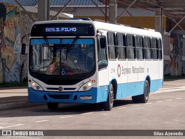 Expresso Metropolitano Transportes 2790 na cidade de Salvador, Bahia, Brasil, por Silas Azevedo. ID da foto: 11814221.