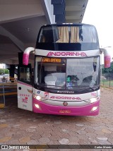 Empresa de Transportes Andorinha 7402 na cidade de Presidente Venceslau, São Paulo, Brasil, por Carlos Morais. ID da foto: :id.