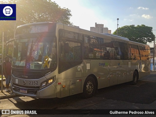 Expresso CampiBus 2352 na cidade de Campinas, São Paulo, Brasil, por Guilherme Pedroso Alves. ID da foto: 11818560.