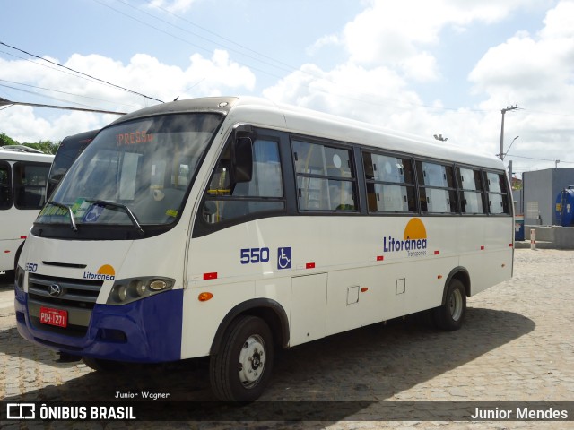 Litorânea Transportes 550 na cidade de Nísia Floresta, Rio Grande do Norte, Brasil, por Junior Mendes. ID da foto: 11816463.