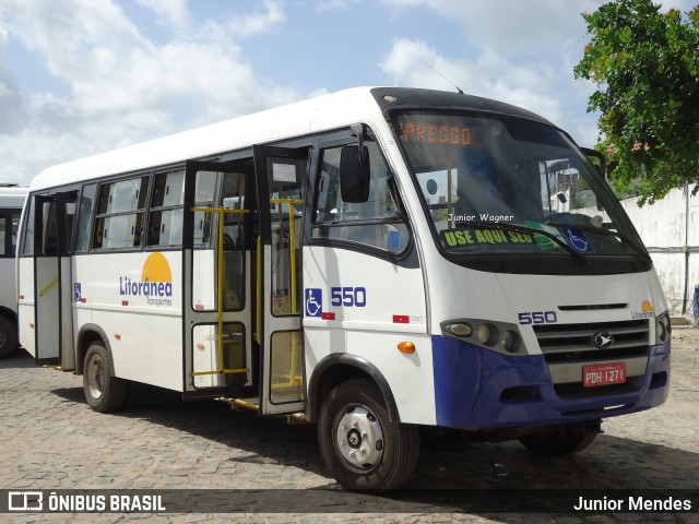 Litorânea Transportes 550 na cidade de Nísia Floresta, Rio Grande do Norte, Brasil, por Junior Mendes. ID da foto: 11816465.