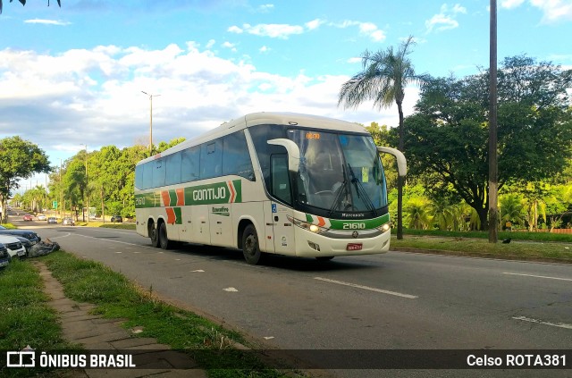 Empresa Gontijo de Transportes 21610 na cidade de Ipatinga, Minas Gerais, Brasil, por Celso ROTA381. ID da foto: 11818792.