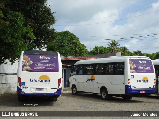 Litorânea Transportes 364 na cidade de Nísia Floresta, Rio Grande do Norte, Brasil, por Junior Mendes. ID da foto: 11816475.