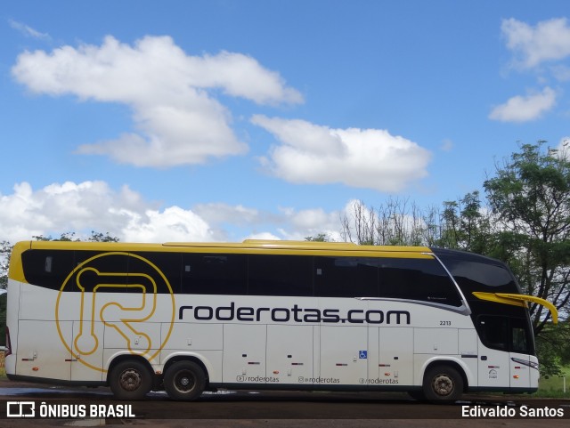 RodeRotas - Rotas de Viação do Triângulo 2213 na cidade de Dourados, Mato Grosso do Sul, Brasil, por Edivaldo Santos. ID da foto: 11819032.