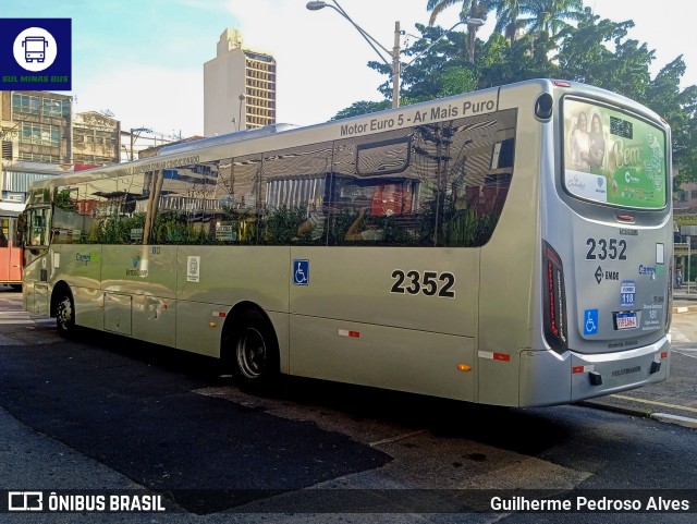 Expresso CampiBus 2352 na cidade de Campinas, São Paulo, Brasil, por Guilherme Pedroso Alves. ID da foto: 11818573.