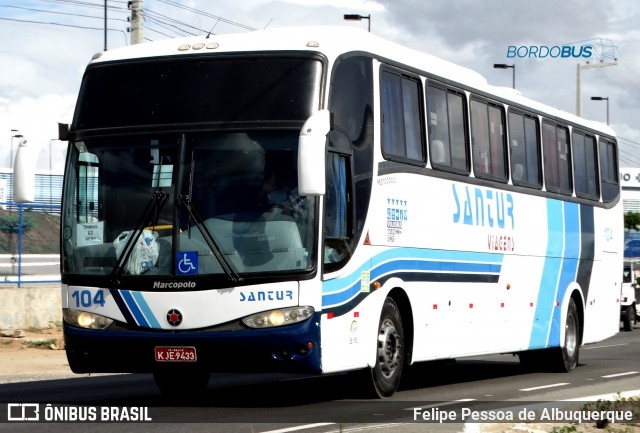 Santur Viagens 104 na cidade de Caruaru, Pernambuco, Brasil, por Felipe Pessoa de Albuquerque. ID da foto: 11818119.