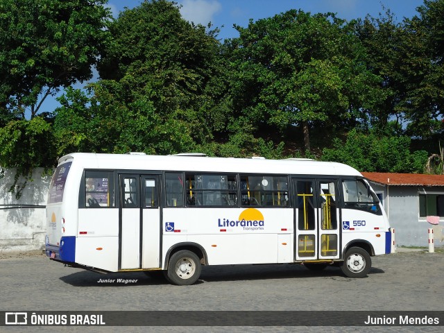 Litorânea Transportes 550 na cidade de Nísia Floresta, Rio Grande do Norte, Brasil, por Junior Mendes. ID da foto: 11816469.