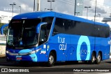 Tour Azul Transportes e Locações 1413 na cidade de Caruaru, Pernambuco, Brasil, por Felipe Pessoa de Albuquerque. ID da foto: :id.
