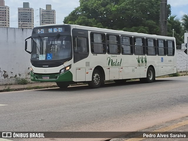 Transportes Cidade do Natal 6 003 na cidade de Natal, Rio Grande do Norte, Brasil, por Pedro Alves Saraiva. ID da foto: 11822196.