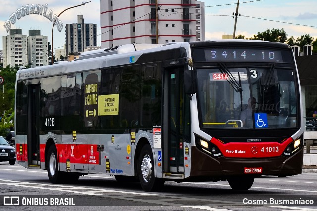Himalaia Transportes > Ambiental Transportes Urbanos 4 1013 na cidade de São Paulo, São Paulo, Brasil, por Cosme Busmaníaco. ID da foto: 11820948.