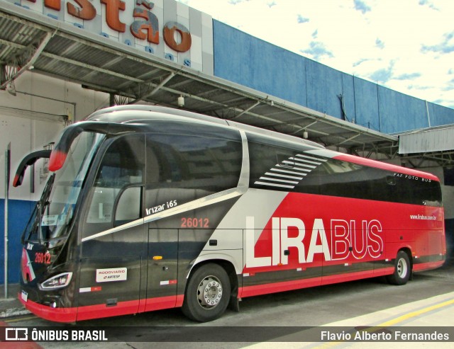 Lirabus 26012 na cidade de Sorocaba, São Paulo, Brasil, por Flavio Alberto Fernandes. ID da foto: 11820874.