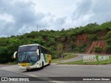 Empresa Gontijo de Transportes 14390 na cidade de Minas Novas, Minas Gerais, Brasil, por Josimar Gomes Simoes. ID da foto: :id.