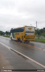 Empresa Gontijo de Transportes 14825 na cidade de Governador Valadares, Minas Gerais, Brasil, por Wilton Roberto. ID da foto: :id.